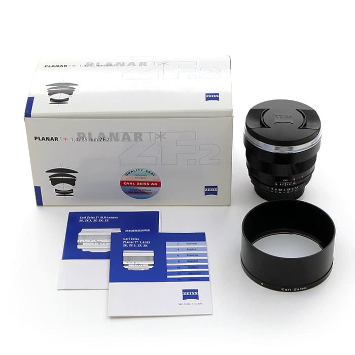 新品)Carl Zeiss (カールツァイス) Planar T* 85mm F1.4 ZF.2（ニコンF
