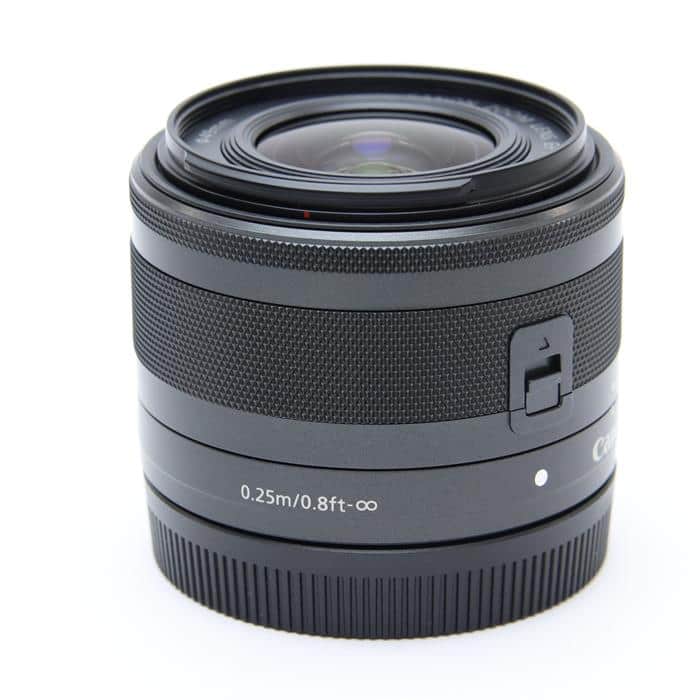Canon - Canon  EF-M15-45mm F3.5-6.3IS STM グラファイト Canon EF-M 15-45mm f/3.5-6.3 IS STM Lens (Silver) 0597C002 B&H