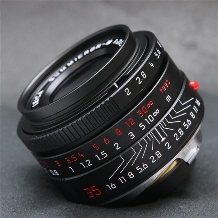 【極美品】ライカ｜ズミクロンM35mm/F2 ASPH.（6bit）Leica 中古)Leica (ライカ) ズミクロン M35mm F2.0 ASPH. ブラック