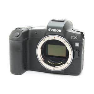 【中古美品】CANON キャノン EOS R 本体 バッテリー ストラップ付き 美品】EOS R8 純正バッテリー×2 Leofoto L字プレート付き Canon
