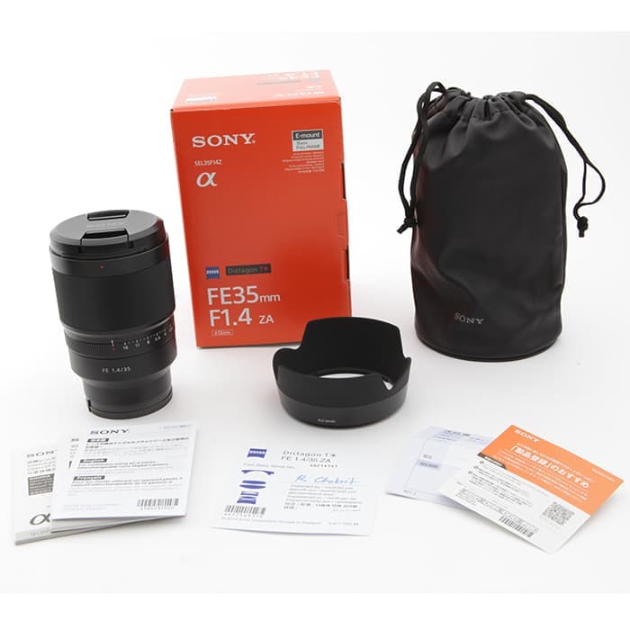 新品)SONY (ソニー) Distagon T* FE 35mm F1.4 ZA SEL35F14Z（商品ID