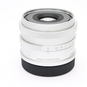 【Lマウント】sigma 45mm F2.8 contemporary シルバー Sigma 45mm f/2.8 DG Contemporary Lens (L-Mount, Silver) 36S969