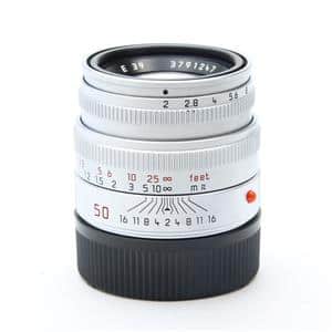 Leica (ライカ) ズミクロン M50mm F2 レンズフード組込 シルバー」の