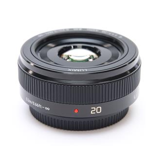 Panasonic (パナソニック) LUMIX G 20mm F1.7 II ASPH. ブラック」の