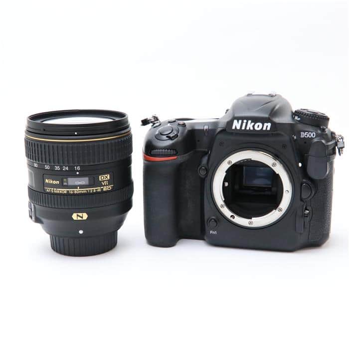 (中古)Nikon (ニコン) D500 16-80 VR レンズキット（商品ID：3717016626960）詳細ページ |  デジタルカメラ、ミラーレスカメラ、交換レンズの総合サイト｜マップカメラ