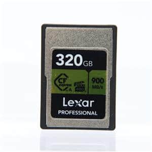 中古)LEXAR (レキサー) GOLD CFexpressカード TypeA 320GB LCAGOLD320G