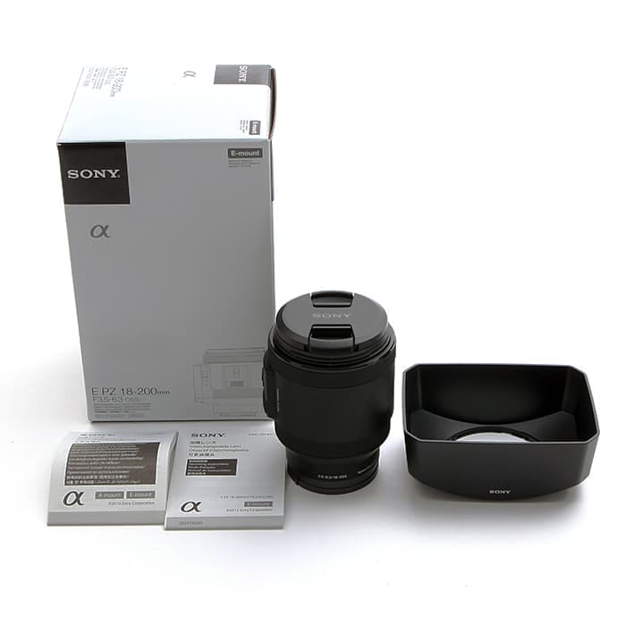 SONY ミラーレス一眼 E 3.5-6.3/18-200 OSS E18-200mm F3.5-6.3 OSS | デジタル一眼カメラα（アルファ） | ソニー