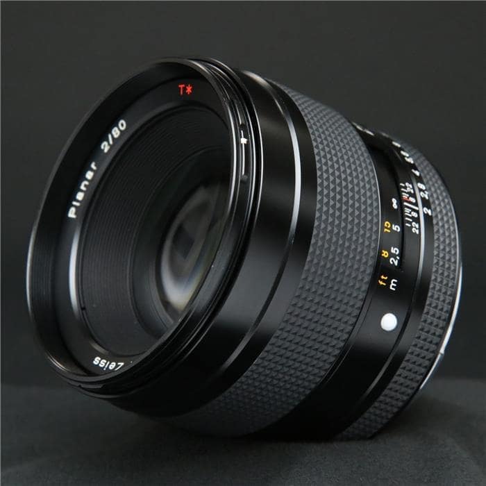 【売り切り御免！】 中古)CONTAX (コンタックス) Planar T*80mm F2(645)（商品ID フィルムカメラ