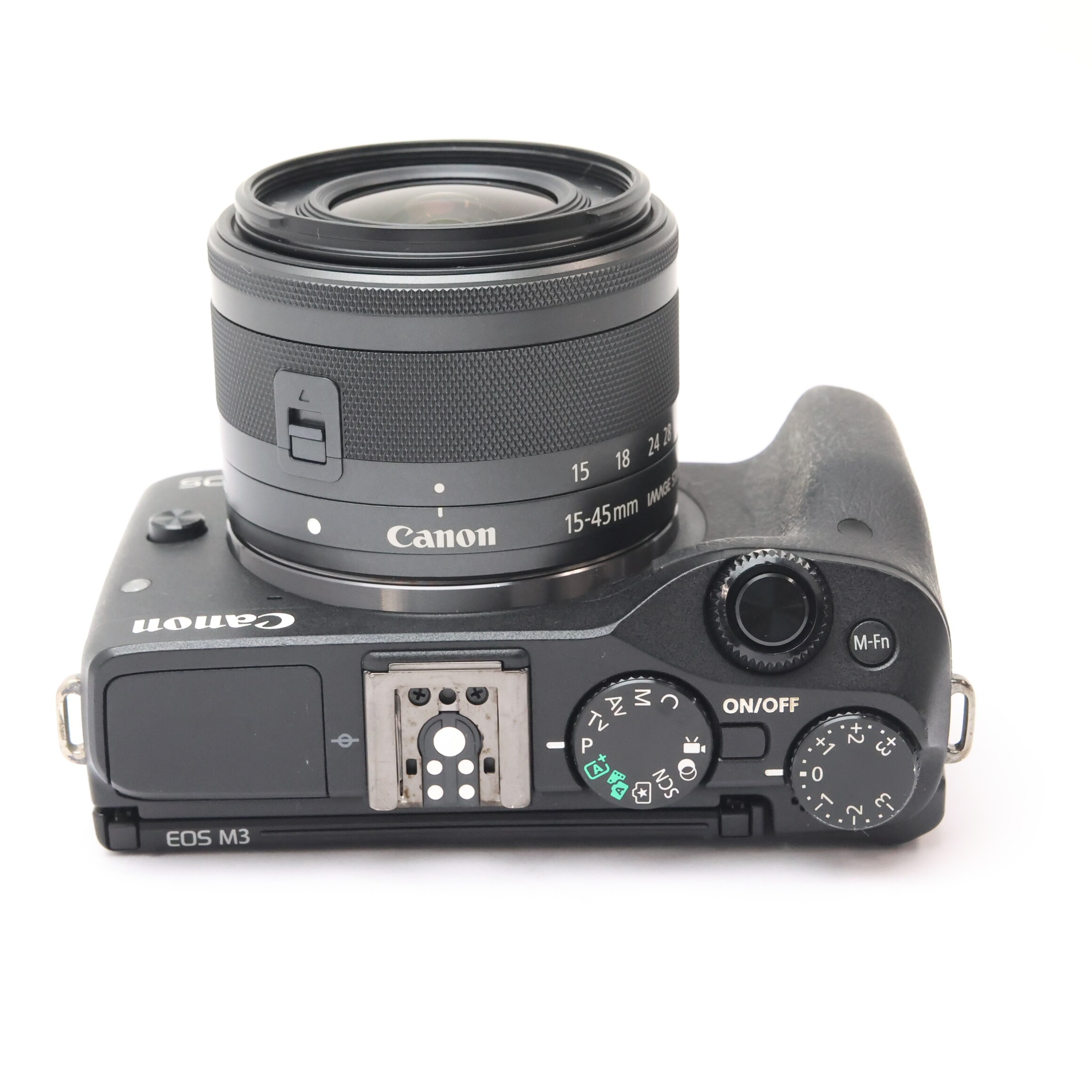 中古)Canon (キヤノン) EOS M3 EF-M15-45 IS STM レンズキット 