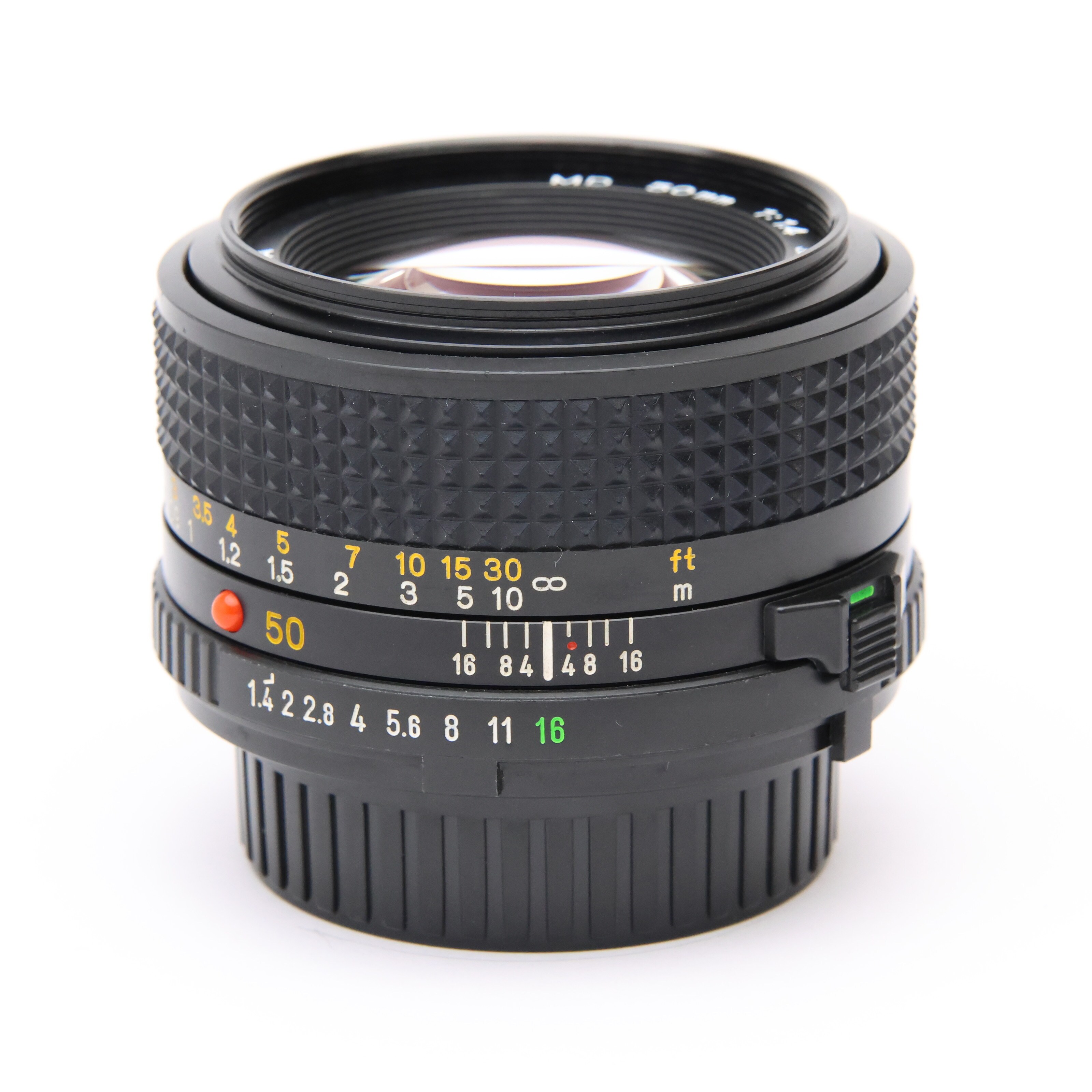 中古)MINOLTA (ミノルタ) New MD 50mm F1.4 ※焦点距離表記が黄色数字