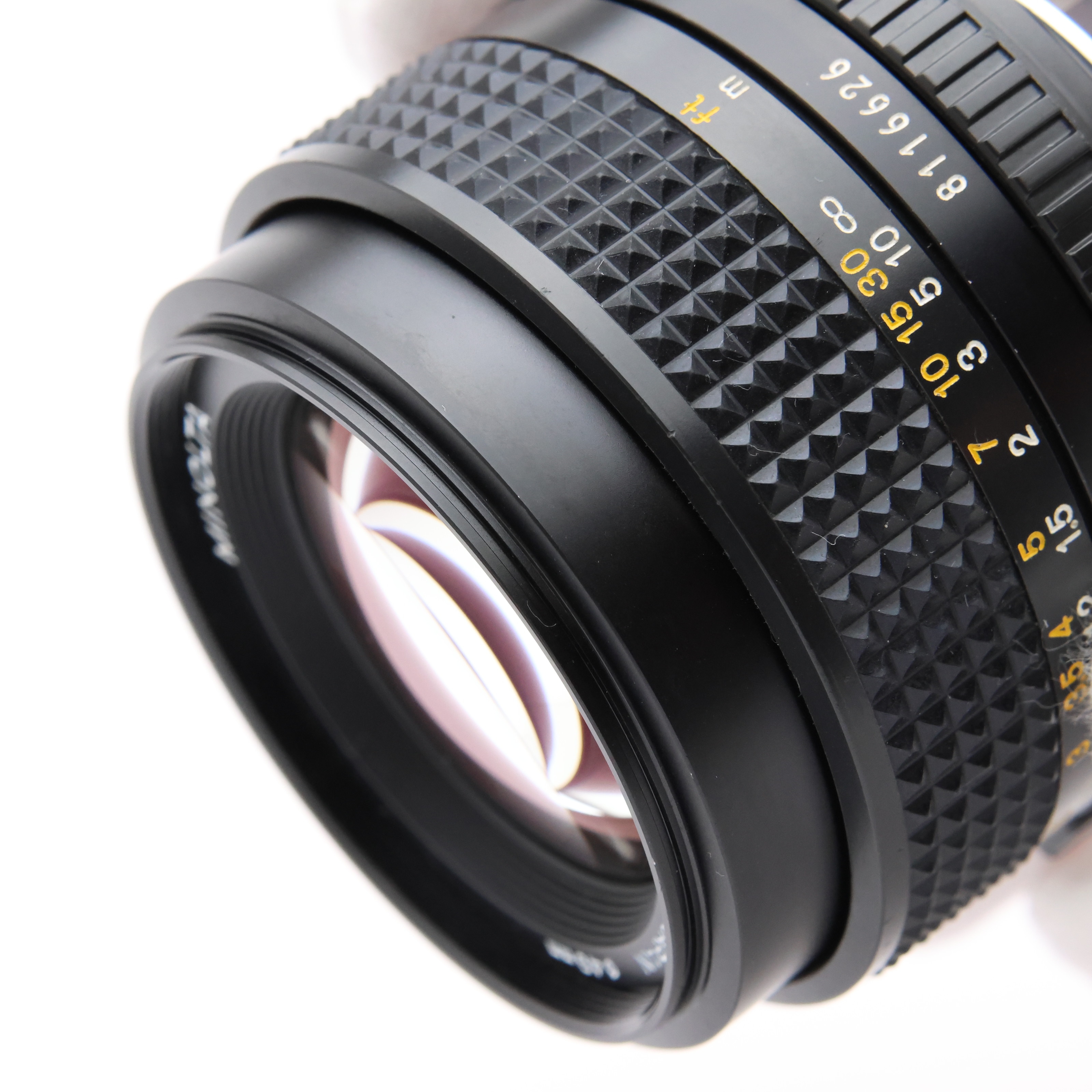 中古)MINOLTA (ミノルタ) New MD 50mm F1.4 ※焦点距離表記が黄色数字