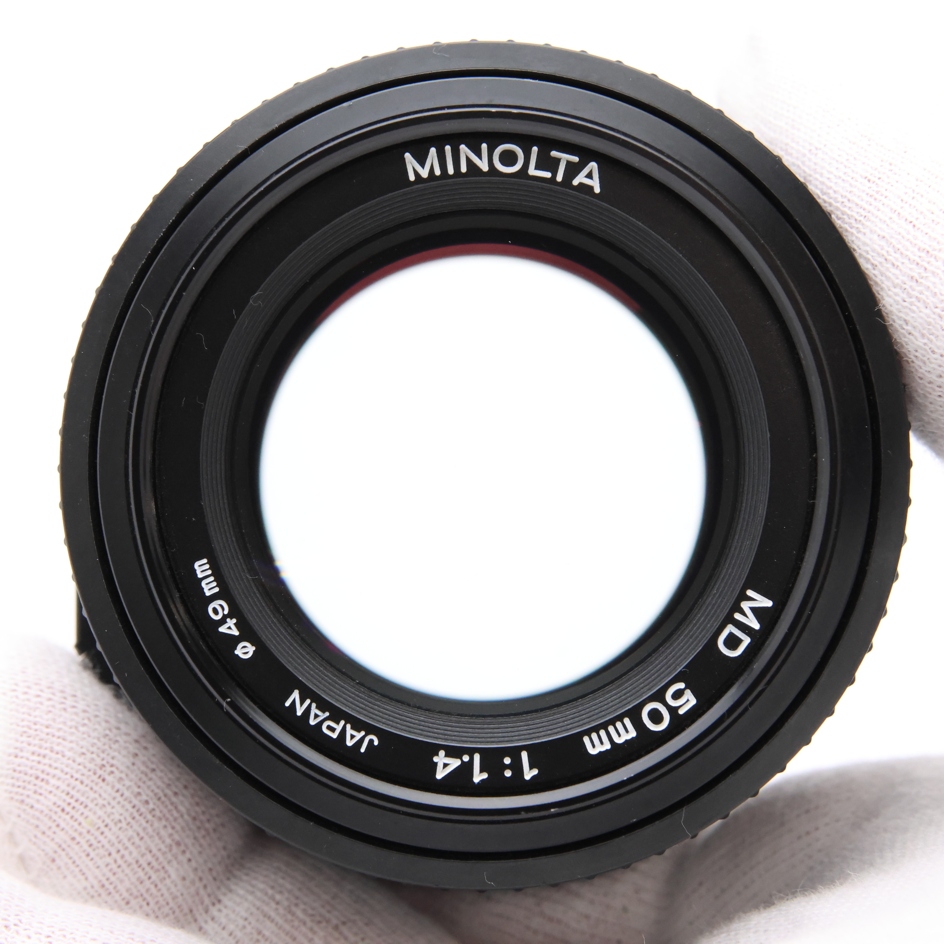 中古)MINOLTA (ミノルタ) New MD 50mm F1.4 ※焦点距離表記が黄色数字