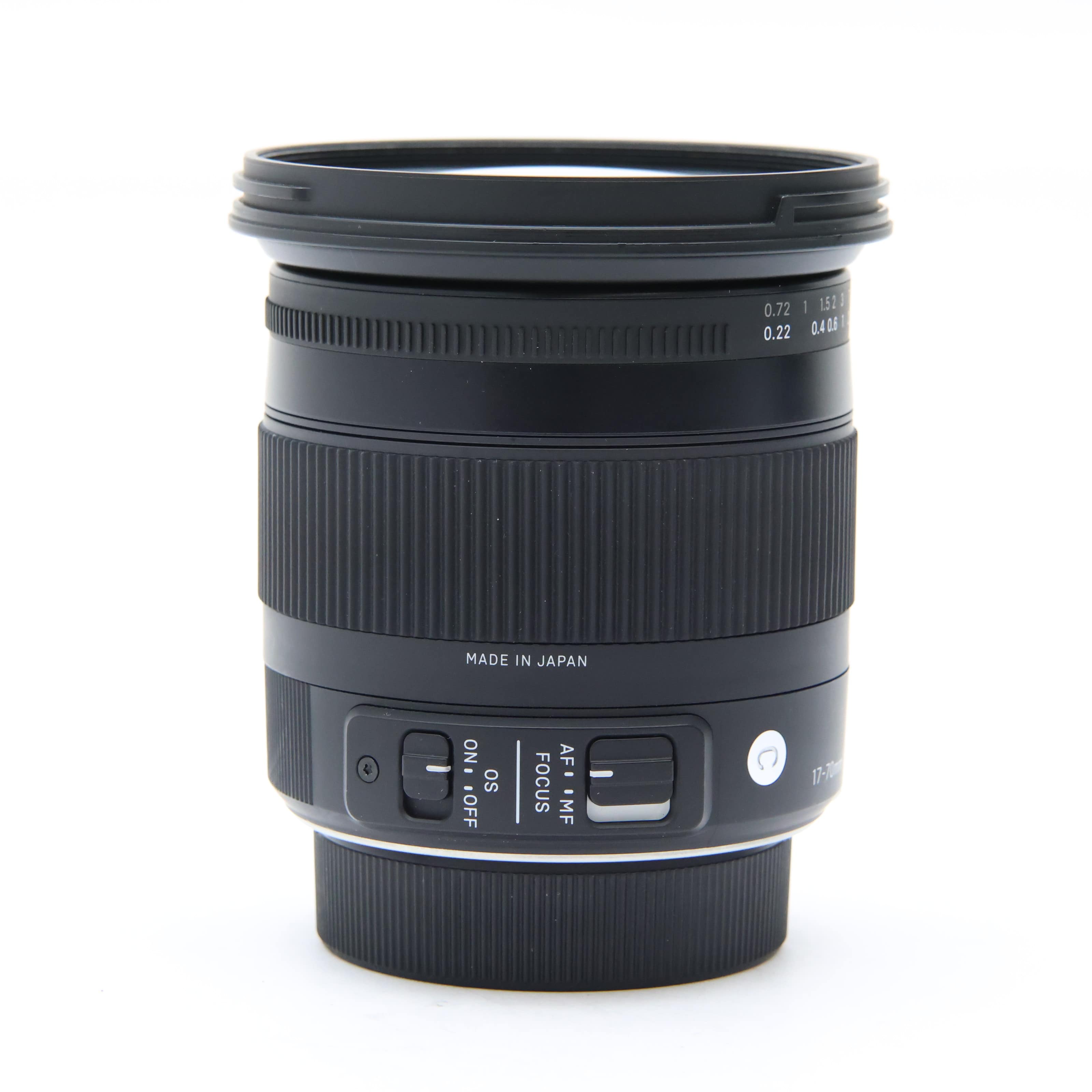 シグマ SIGMA カメラレンズ 17-70mm 中古シグマ 17-70mm F2.8-4 DC ☆極