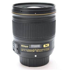 ニコン Nikon AF-S Nikkor 28mm F1.8G Nikon AF FX NIKKOR 28mm f/1.8G Compact Wide-Angle Prime Lens with