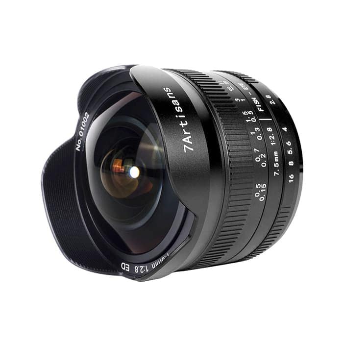 新品)七工匠 (しちこうしょう) 7Artisans 7.5mm F2.8 FISH-EYE II ED