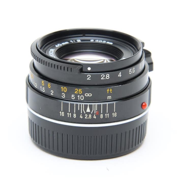 ミノルタ MINOLTA M-ROKKOR 40mm F2 Mマウント (CLE用) レンジ