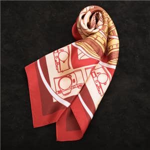 MAPCAMERA (マップカメラ) Original Silk Scarf メイン