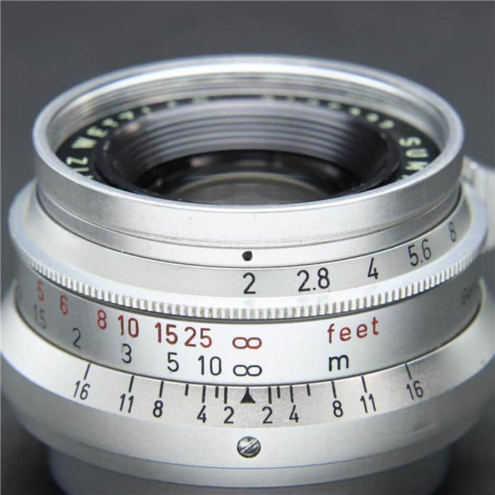 ズミクロン L35mm F2 8枚玉 ドイツ(オリジナルLマウント)