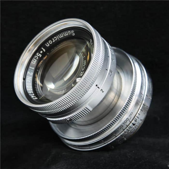 中古)Leica (ライカ) ズミクロン L50mm F2 (沈胴) トリウム