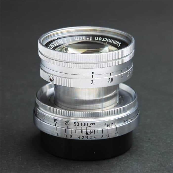 中古)Leica (ライカ) ズミクロン L50mm F2 (沈胴) トリウム