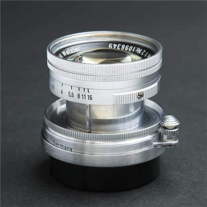 ライカ ズミクロン トリウム 50㎜ 沈胴 美品 LEICA 中古)Leica (ライカ) ズミクロン L50mm F2 (沈胴) トリウム