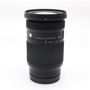 SIGMA (シグマ) C 20-200mm F3.5-6.3 DG (ソニーE用/フルサイズ対応) メイン