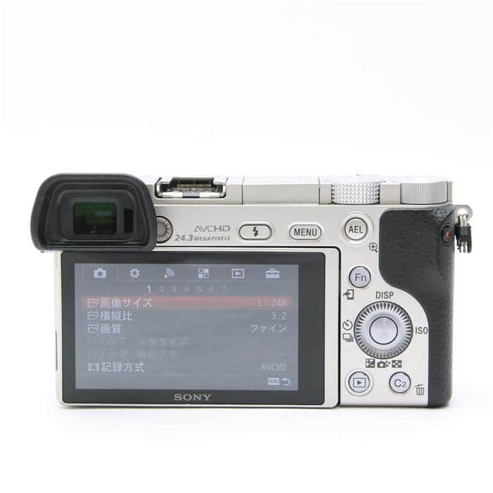 中古)SONY (ソニー) α6000ボディ ILCE-6000 S シルバー（商品ID 