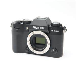 美品 FUJIFILMX-T50 ボディ 保証期間あり　ブラック 新品)FUJIFILM (フジフイルム) X-T50 ボディ ブラック（商品ID
