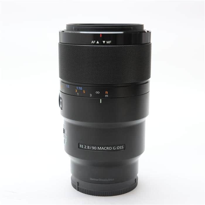 sony FE 90mm F2.8 macro G OSS 偏光フィルター付