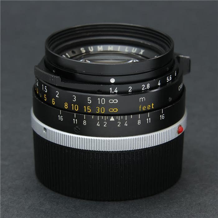 ズミルックス M35mm F1.4 2nd ストッパー付(ブラック) *フィルター径無し