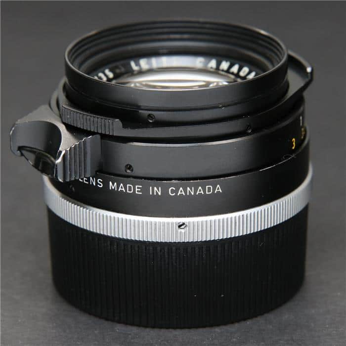 ズミルックス M35mm F1.4 2nd ストッパー付(ブラック) *フィルター径無し