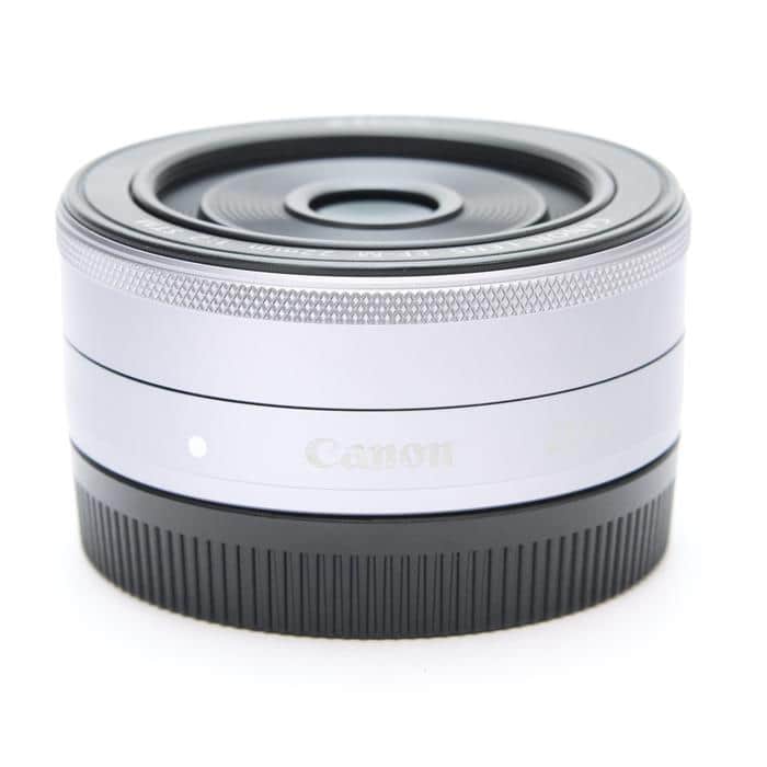 美品 ☆ キャノン EF-M22mm F2 STM 中古)Canon (キヤノン) EF-M22mm F2 STM シルバー(商品ID
