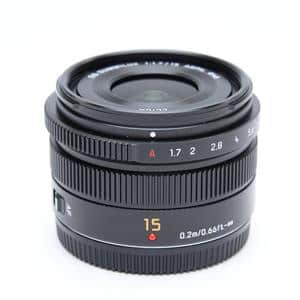 レンズ(単焦点) Panasonic LEICA DG SUMMILUX 15mm F1.7 AS Panasonic LUMIX G Series LEICA 15mm F1.7 DG SUMMILUX Lens - H-X015K