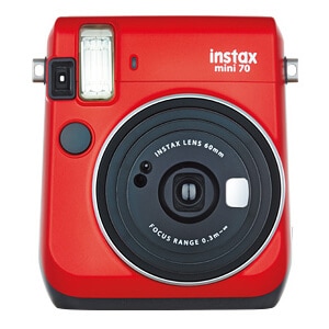 FUJIFILM (フジフイルム) チェキ instax mini 70 レッド