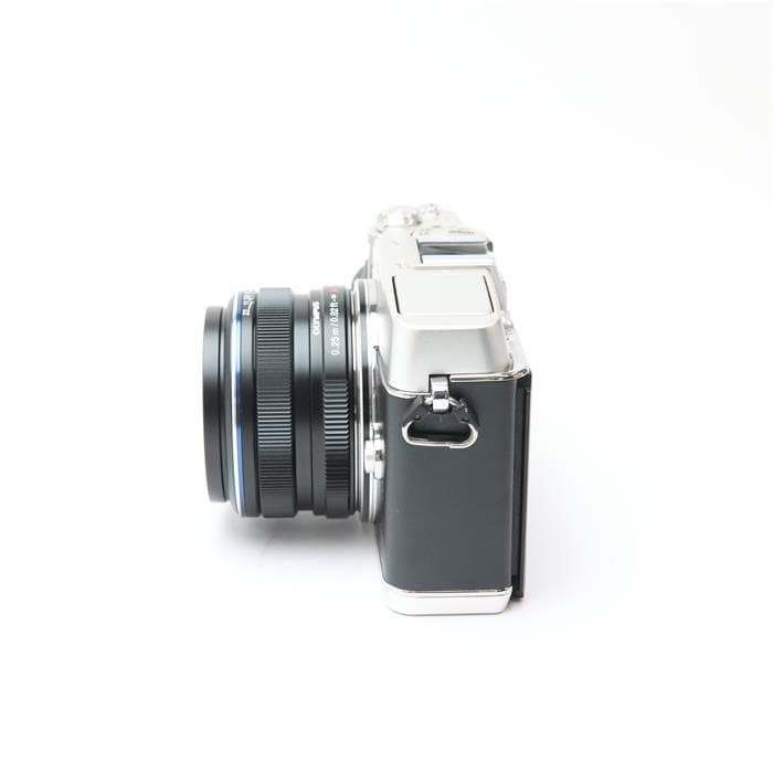 OLYMPUS - 良品中古 E-P5 OLYMPUS PEN シルバー  M777 Amazon | OLYMPUS ミラーレス一眼 PEN E-P5 17mm F1.8 レンズ