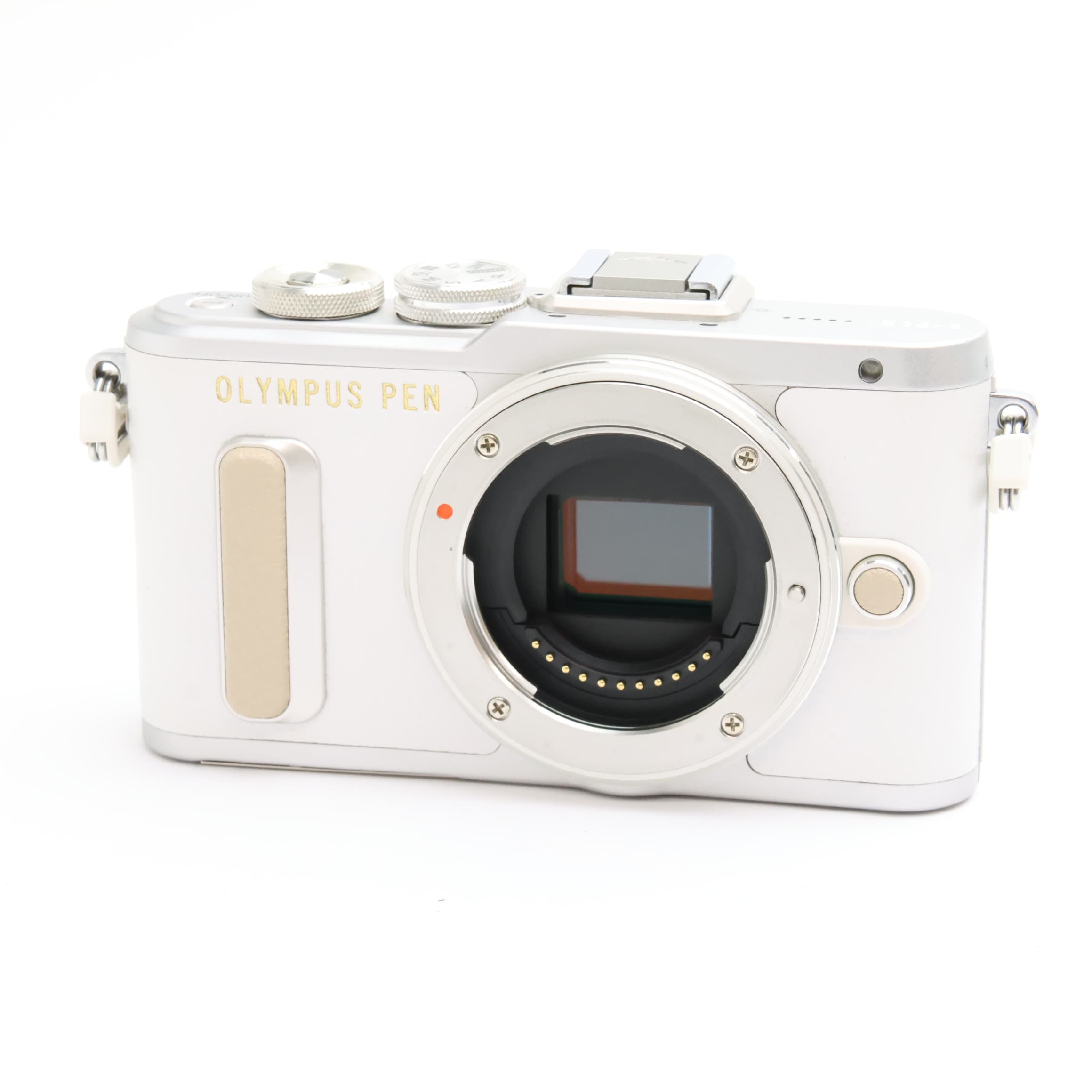 【極美品・ショット数：6437回】 OLYMPUS E-PL8 ボディ ホワイト オリンパス) OLYMPUS E-PL8 ボデイ ホワイト ❤️洗練されたデザイン