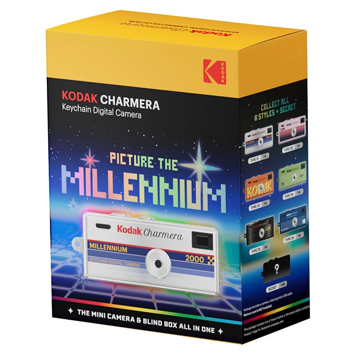 新品)Kodak (コダック) CHARMERA Millennium キーチェーン デジタル