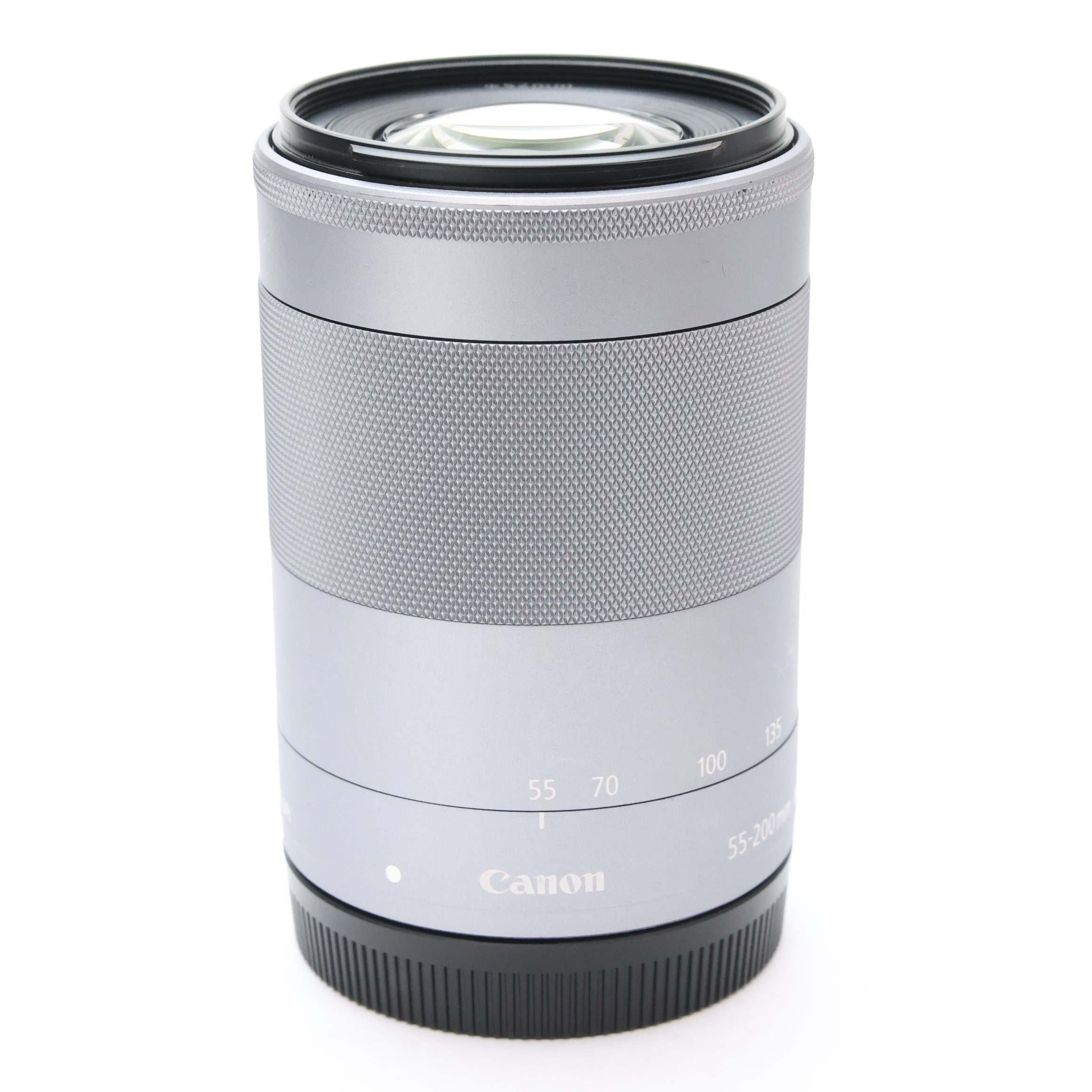 中古)Canon (キヤノン) EF-M55-200mm F4.5-6.3 IS STM シルバー（商品 