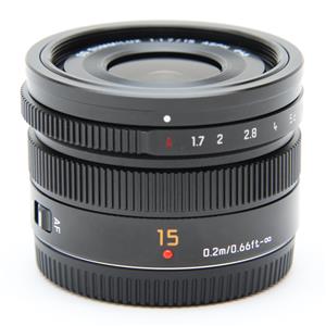 新品)Panasonic (パナソニック) LEICA DG SUMMILUX 15mm F1.7 ASPH. H