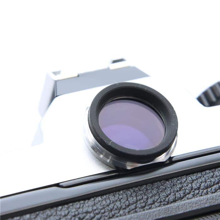 美品　NIKON NEW FM2 シルバー フィルム　モルト新品交換済 C665 Nikon New FM2 シルバー – ねりま中古カメラきつね堂