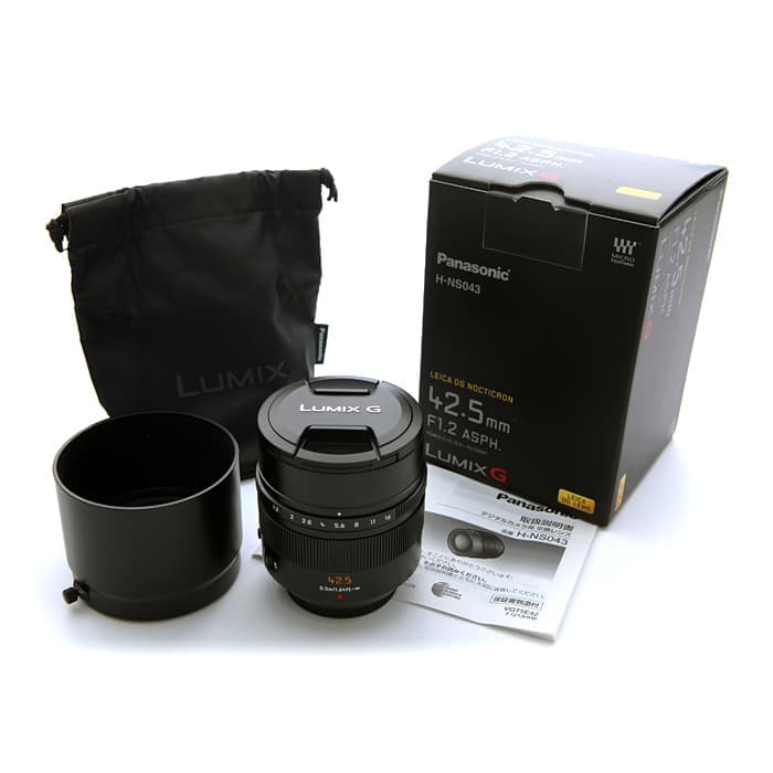 新品)Panasonic (パナソニック) LEICA DG NOCTICRON 42.5mm F1.2 ASPH