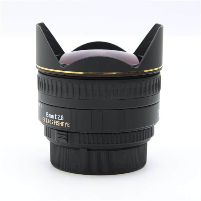 中古)SIGMA (シグマ) 15mm F2.8EX DG DIAGONAL FISHEYE (ニコンF用 