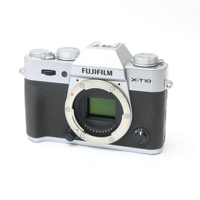 美品♪ FUJIFILM 富士フイルム X-T10 シルバー　ボディ 中古)FUJIFILM (フジフイルム) X-T10 ボディ シルバー（商品ID