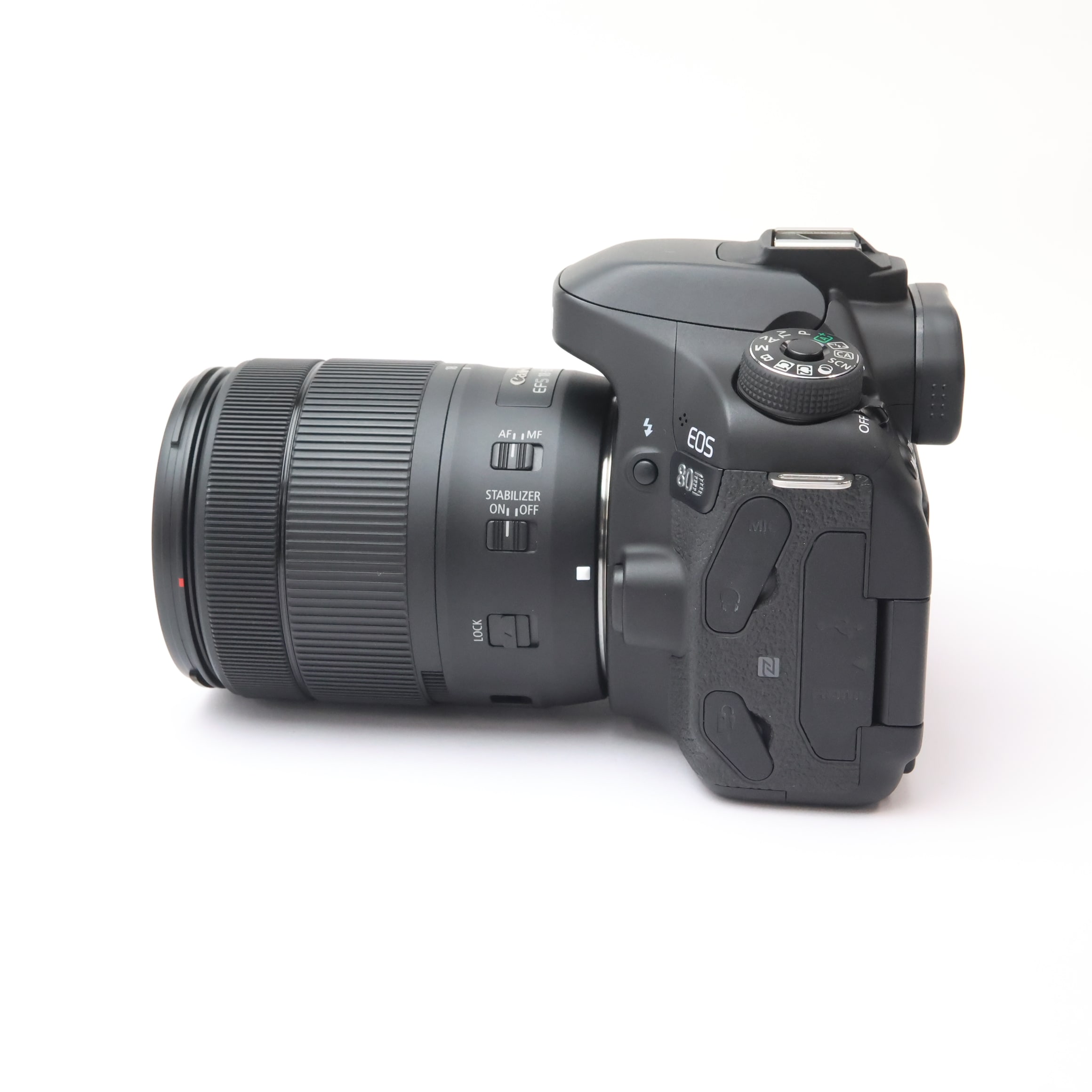 中古)Canon (キヤノン) EOS 80D EF-S18-135 IS USM レンズキット（商品