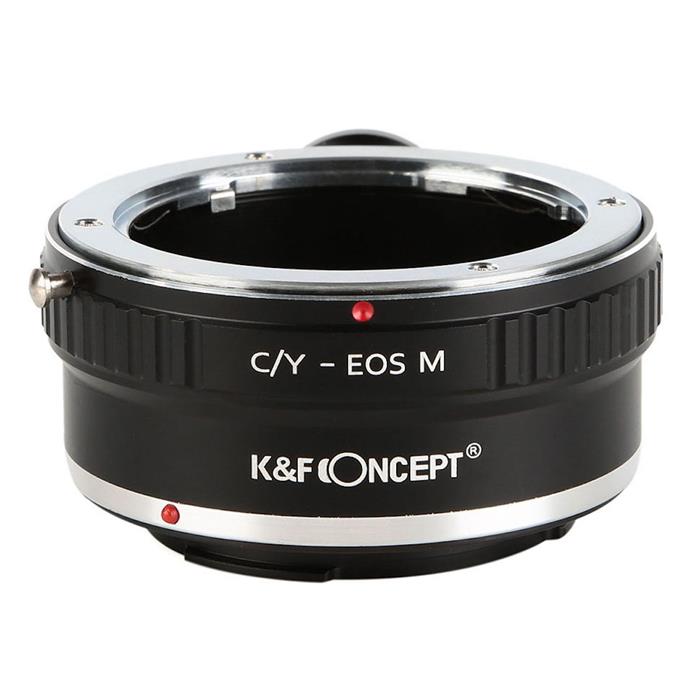 K&F Concept (ケーアンドエフ・コンセプト) マウントアダプター ヤシカコンタックスレンズ/キヤノンEOS M用座付  KF-CYEM-T