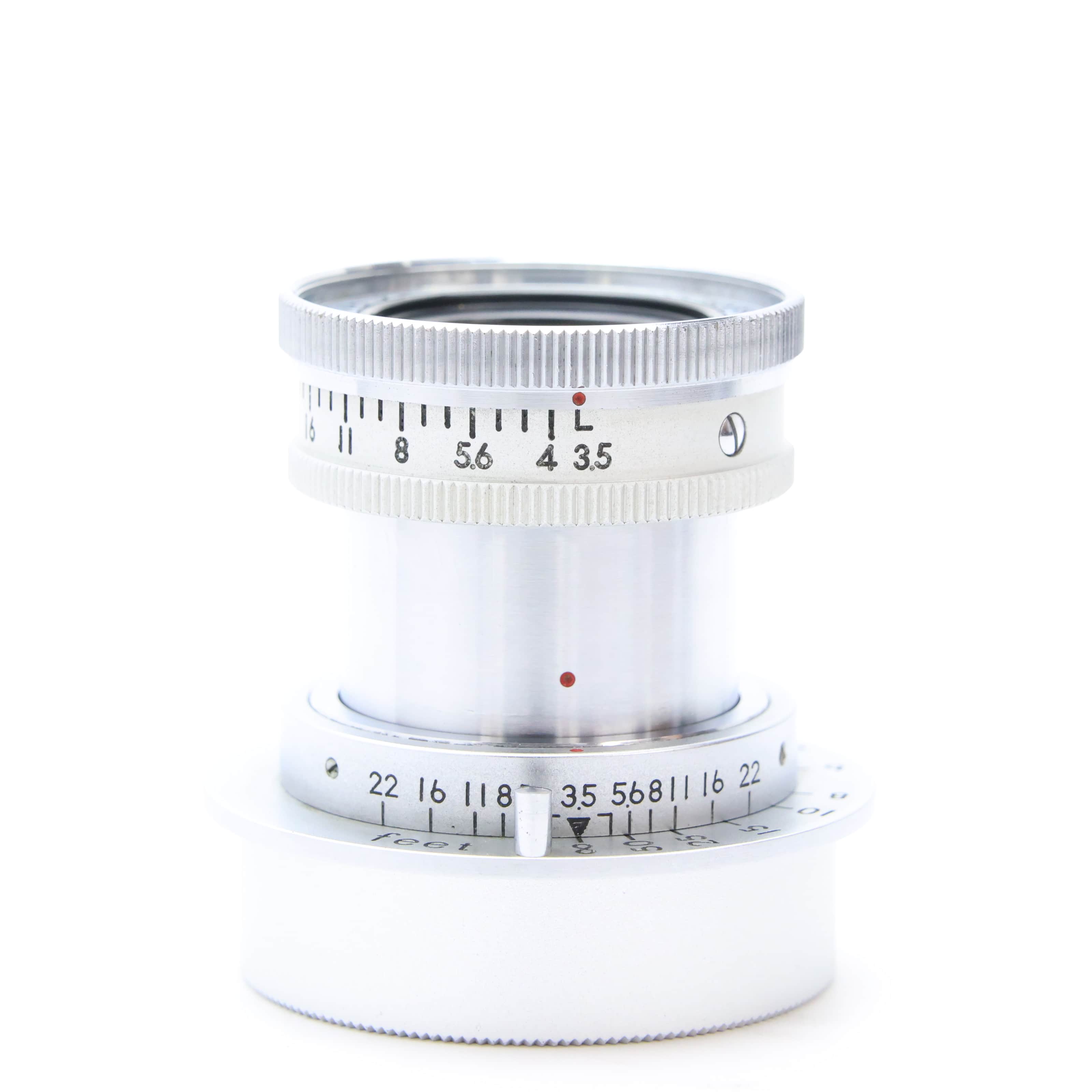 中古)TOPCON (トプコン) Topcor (L) 50mm F3.5 (沈胴F型 首絞り)（商品
