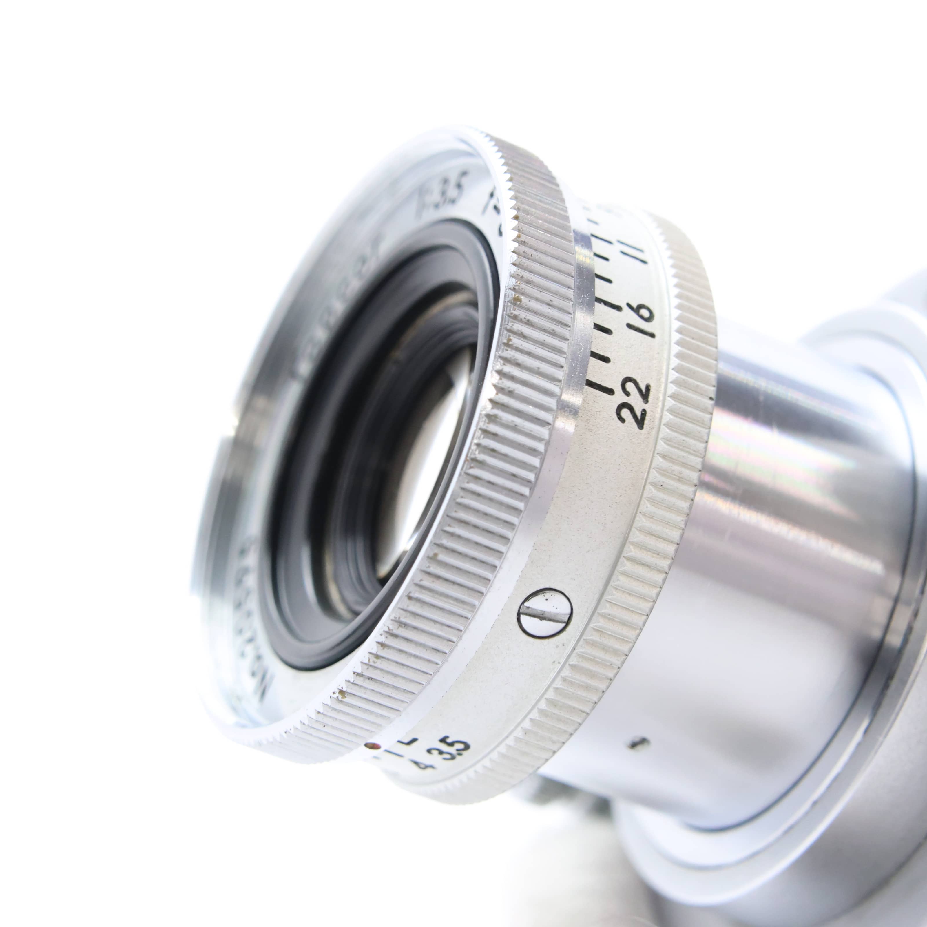 中古)TOPCON (トプコン) Topcor (L) 50mm F3.5 (沈胴F型 首絞り)（商品