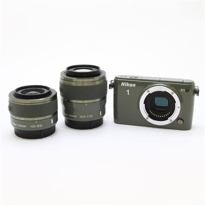 Nikon (ニコン) Nikon 1 S1 ダブルズームキット カーキ 中古