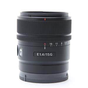 ほぼ未使用　SEL15F14G カメラレンズ E 15mm F1.4 G SEL15F14G ［ソニーE /単焦点レンズ