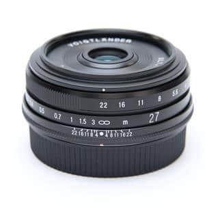 【美品】Voigtlander フォクトレンダー ULTRON 27mm F2 Amazon.com : Voigtlander X 27mm F2 Ultron Siver Lens